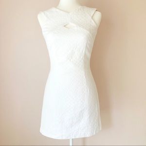 Milly of New York casual wedding dress white sz. 2